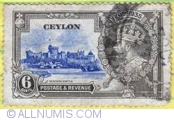 6 cents King George V Royal Siver Jubilee 1935