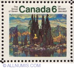 6¢ The Group of Seven-Isles of Spruce 1970
