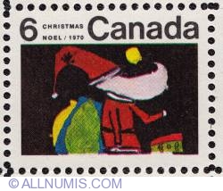 6¢ Santa Claus 1970