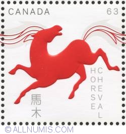 63 cents Year of the Horse 2014