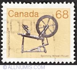 Image #1 of 68¢ Spinning Wheel 1985