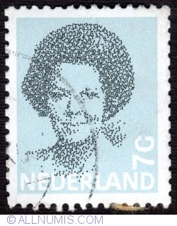 Image #1 of 7 Gulden 1986 - Queen Beatrix
