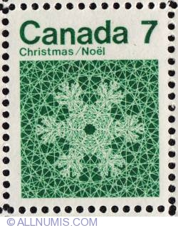 7¢ Snowflake 1971
