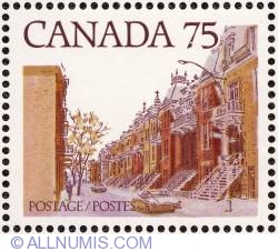 Image #1 of 75¢ Quebec Street Scene 1978