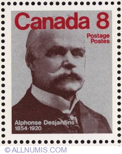 8¢ Alphonse Desjardins 1975