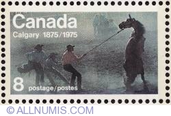 8¢ Calgary 1875-1975