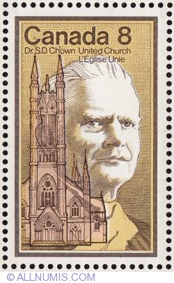 Image #1 of 8¢ Dr. S.D. Chown, United Church 1975