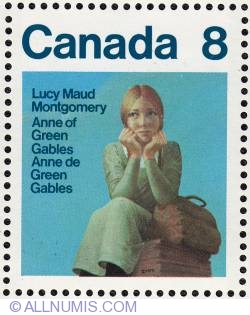 Image #1 of 8¢ Lucy Maud Montgomery, Anne of Green Gables 1975
