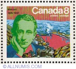 Image #1 of 8¢ Marconi 1874-1937 1974