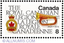 Image #1 of 8¢ The Royal Canadian Legion, 1925-1975