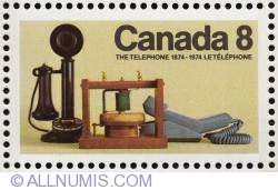 Image #1 of 8¢ The Telephone, 1874-1974