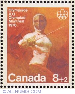 Image #1 of 8¢+2 Fencing 1975