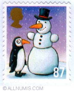 Image #1 of 87p 2012-Penguin and Snowman