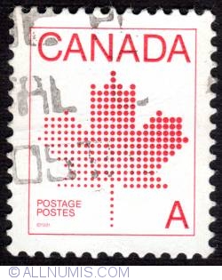 Image #1 of A (30¢) Maple Leaf 1981
