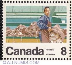 Image #1 of 8¢ Mail Handler 1974