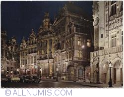 Image #1 of Brussels-Market Place at night