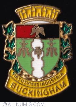 Buckingham coat of arms 1995