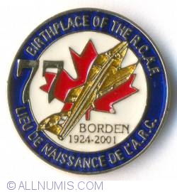 Image #1 of RCAF 77th anniversary-Canadair CT-114 Tutor 2001