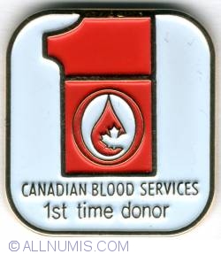 Canadian blood services 1st time donor