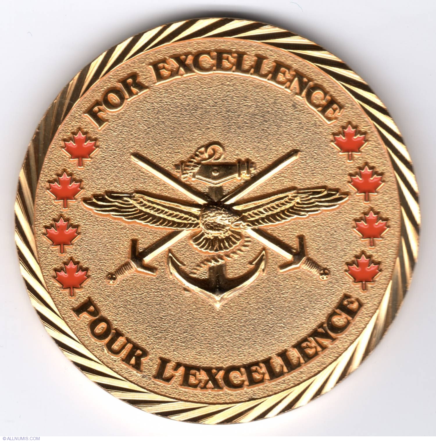 Canadian Forces CDS-General Walt Natynczyk, Military challenge Coin