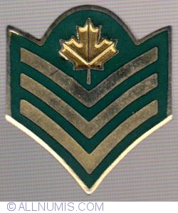 Canadian Forces rank badge - Sergeant