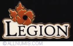 Canadian Legion and Poppy