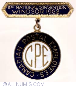 Image #1 of Canadian Postal employees 8th national convention 1962