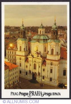 Image #1 of Prague-St. Nicolas church Old town-from clock tower