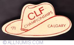 Image #1 of CLF Championships, Calgary 1971