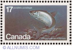 Image #1 of 17¢ Atlantic Whitefish, Coregonus canadensis 1980