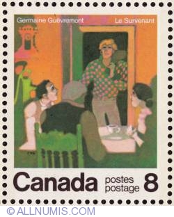 Image #1 of 8¢ Germaine Guèvremont- Le Survenant 1976