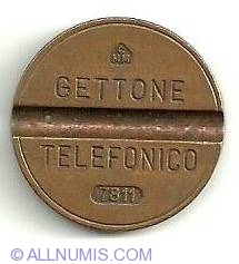 Gettone telefonico 7811 November ESM