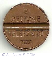 Gettone telefonico 7506 June IPM