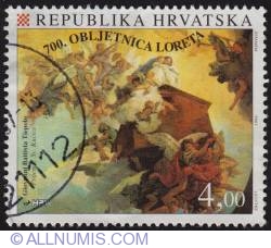 4 Kuna - Giovanni Battista Tiepolo-The Moving of the Holy House