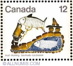 Image #1 of 1977 Inuit Hunting-Fisherman's Dream