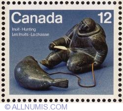 Image #1 of 12¢ Seal Hunter 1977