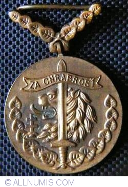 Medaila za Chrabrosť 1939-1945