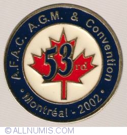 Montréal 53th A.F.A.C - A.G.M. & convention 2002