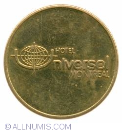 Montreal Universal Hotel Parking token
