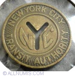 Image #1 of New York City  transit Authority token