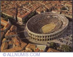 Image #1 of Nimes - Aerial View of the Arena (1973)