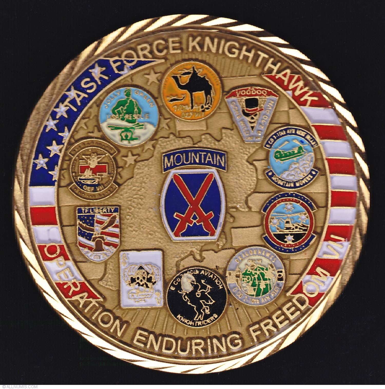 Op Enduring Freedom VII Task Force Knighthawk, Military Challenge