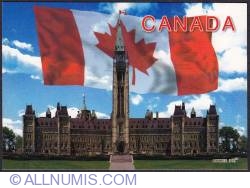 Image #1 of Parliament Hill-Center block and the flag