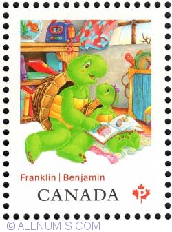 Image #1 of P 2012 - Franklin/Benjamin reading book