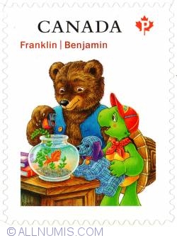 Image #1 of P 2012 - Franklin/Benjamin with the bear SP