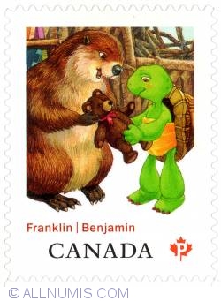 Image #1 of P 2012 - Franklin/Benjamin with the beaver SP