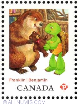 Image #1 of P 2012 - Franklin/Benjamin with the beaver