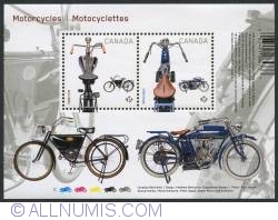 P 2013 - Motorcycles souvenir sheet