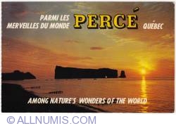 Percé Rock at sunrise