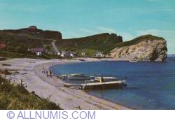 Percé-South beach docking & the three Sisters